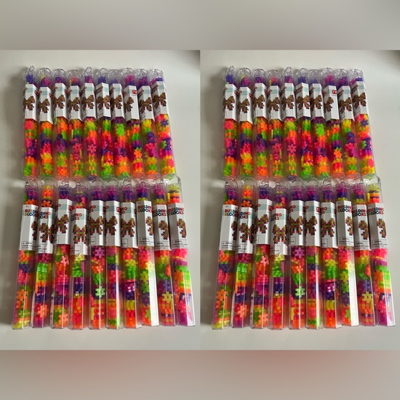Lot of 40, Target & Bullseye Playground. Mini Hashtag Building Blocks - Picture 1 of 5